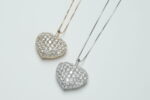 Puff Heart Dia Necklace - Image 2