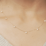 Dia Station Necklace