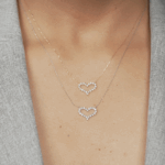 Open Heart Necklace