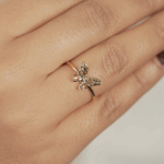 Butterfly Gold Ring