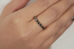 Black Dia Eternity Ring