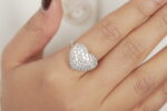 Puff Heart Ring