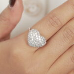 Puff Heart Ring