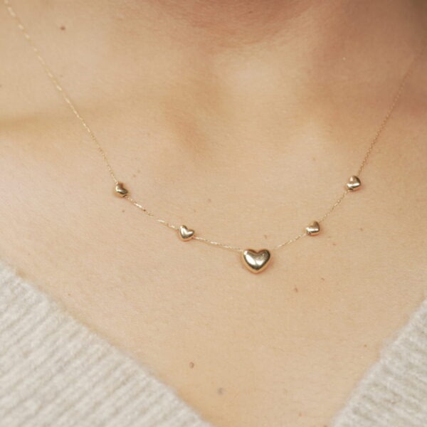 Heart Station Necklace