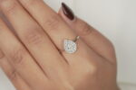 Pear Shape Dia Ring - Image 2